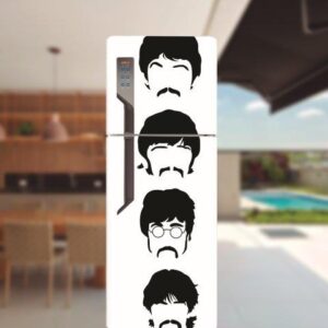 Adesivo de Geladeira Beatles
