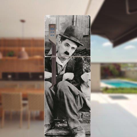 Adesivo de geladeira completo Chaplin Cod.28