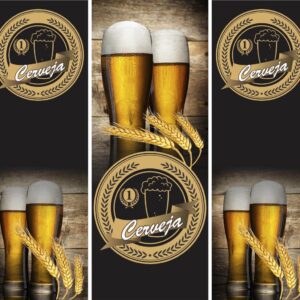 283.jpg Adesivo de Geladeira Cervejas, Refri e Whisky