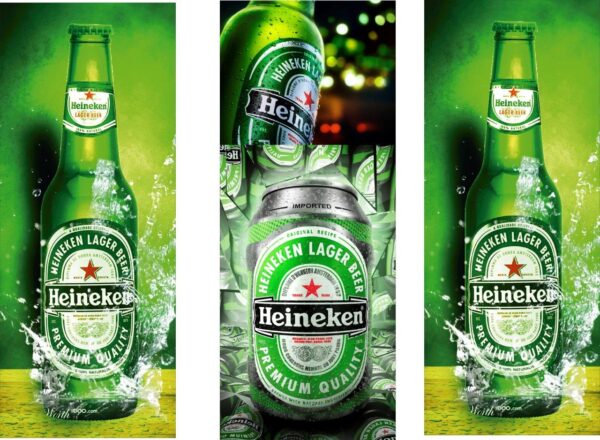 Adesivo de Geladeira Cervejas, Refri e Whisky