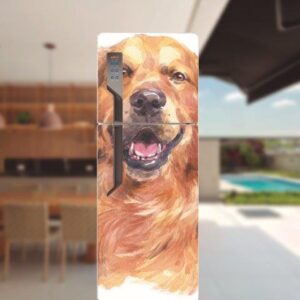 Adesivo de Geladeira Animais Arte