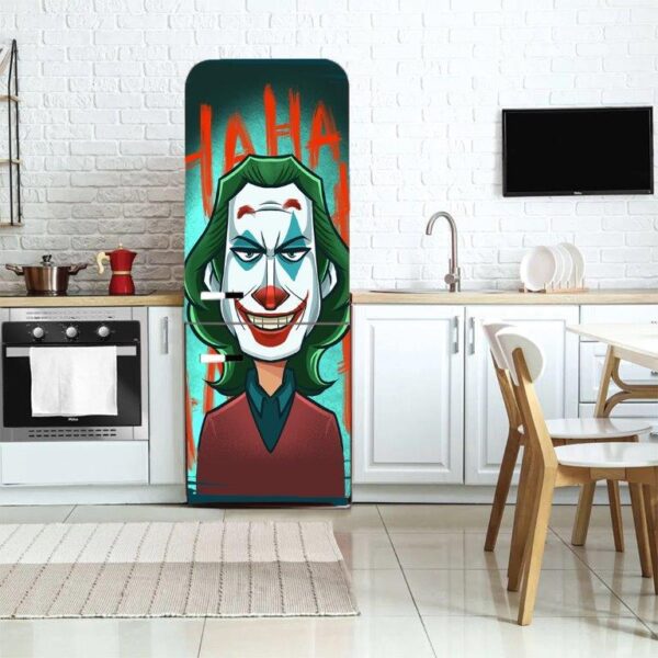 Adesivo de Geladeira Coringa Arte