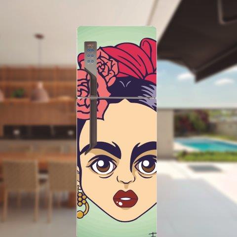Adesivo de geladeira completo Frida Kalo Cod.33