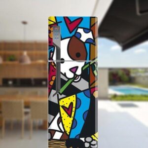 Adesivo de Geladeira Artístico