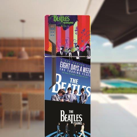 Adesivo de Geladeira Beatles