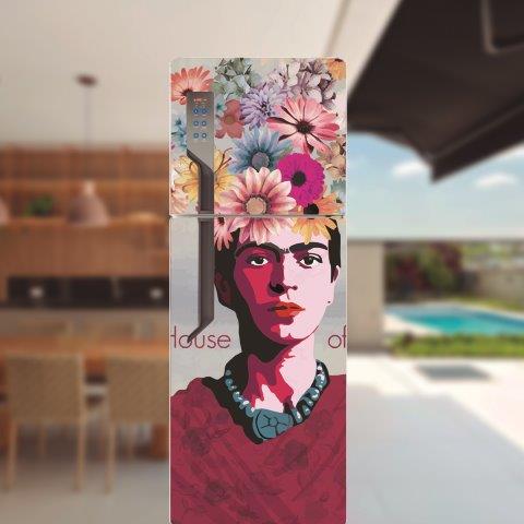 Adesivo de geladeira completo Frida Kalo Cod.34