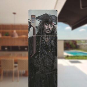 Adesivo de Geladeira Piratas do Caribe