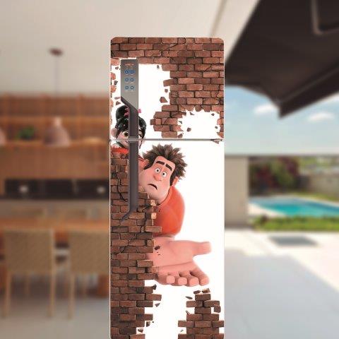 Adesivo de Geladeira Desenhos & Animações