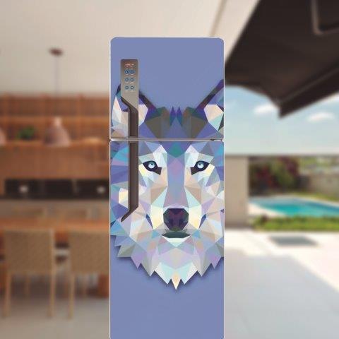Adesivo para porta de geladeira Animais Arte Cod.4