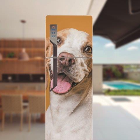 Adesivo de geladeira completo Cachorro Cod.42