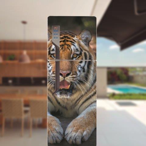 Adesivo de geladeira completo Tigre Cod.45