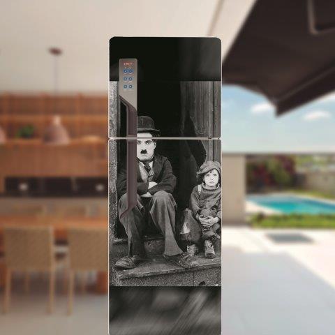 Adesivo para porta de geladeira Chaplin Cod.5
