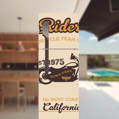 Adesivo de Geladeira Carros Cartaz