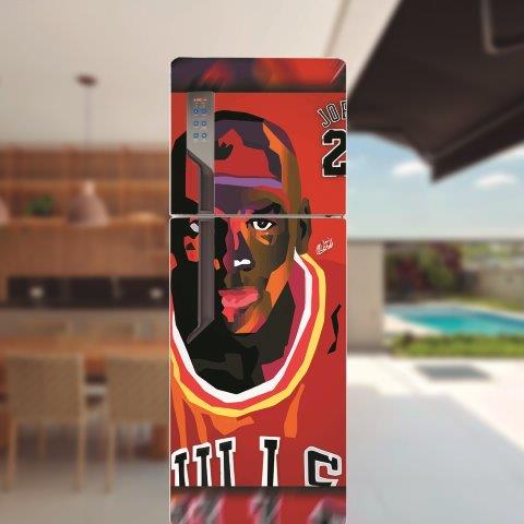 Adesivo de geladeira completo Michael Jordan Cod.55