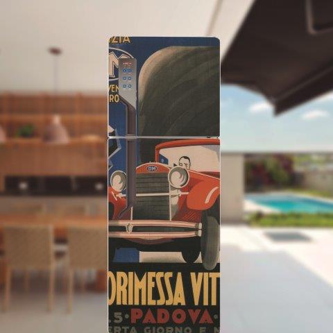 57-10.jpg Adesivo de Geladeira Carros Cartaz