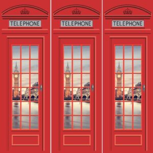 57-12.jpg Adesivo de Geladeira Cabine Telefônica Londres