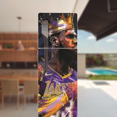 Adesivo de geladeira completo Lebron James Cod.58