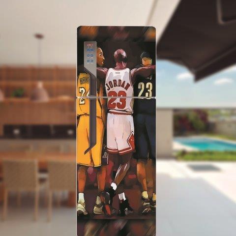 Adesivo de geladeira completo Astros NBA Cod.59