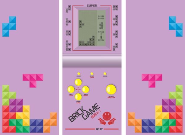 Adesivo de Geladeira Tetris