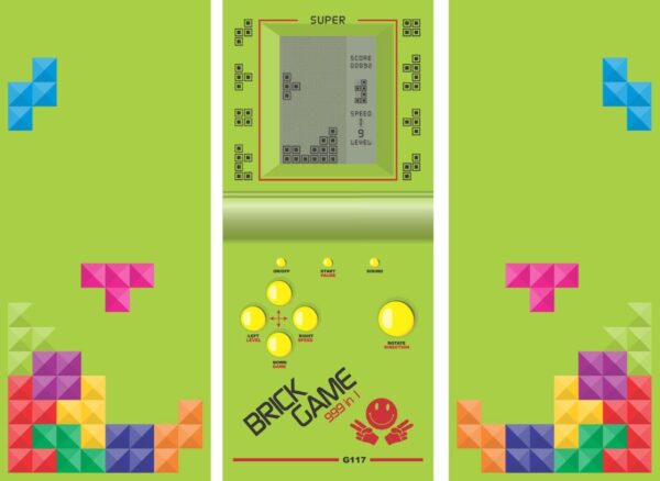 Adesivo de Geladeira Tetris