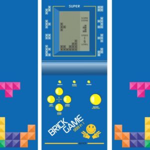 Adesivo de Geladeira Tetris