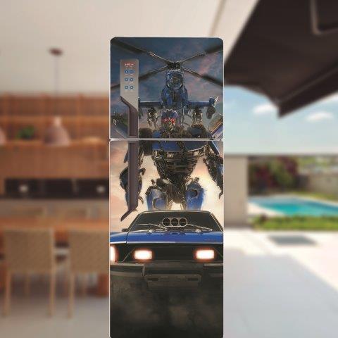 Adesivo de Geladeira Transformers