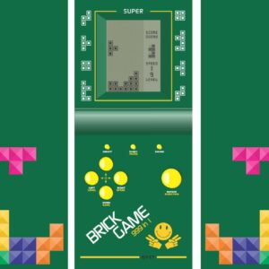 Adesivo de Geladeira Tetris