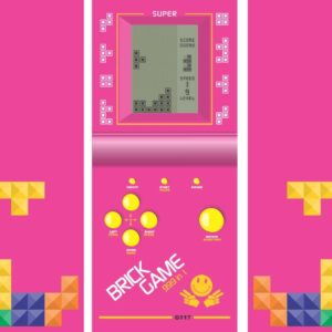 Adesivo de Geladeira Tetris
