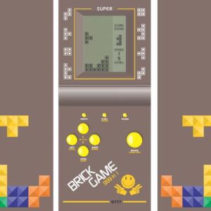 Adesivo de Geladeira Tetris