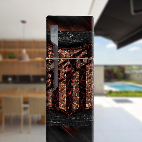 Adesivo de geladeira completo Futebol Cod.69