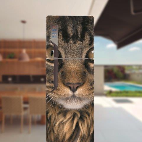 Adesivo de geladeira completo Gatos Cod.73