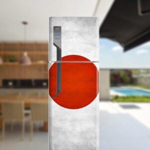 8-4.jpg Adesivo de Geladeira Bandeira Japão