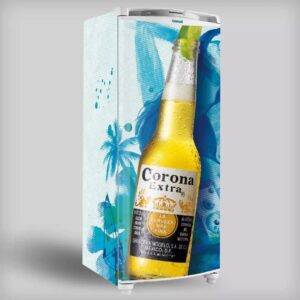 Adesivo de Geladeira Cervejas, Refri e Whisky