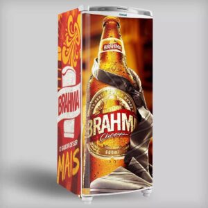 Adesivo de Geladeira Cervejas, Refri e Whisky