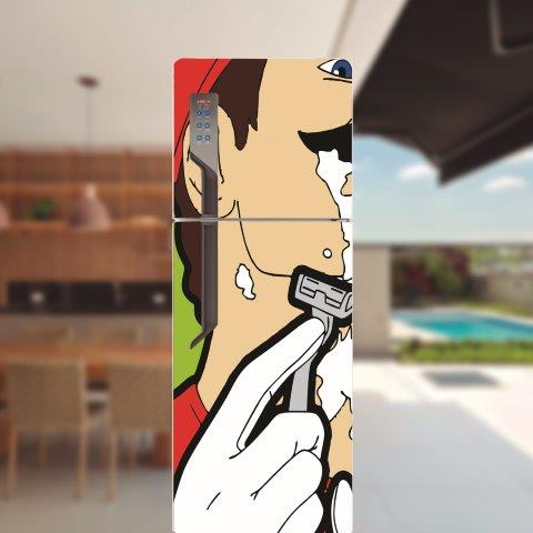 Adesivo de Geladeira Comics