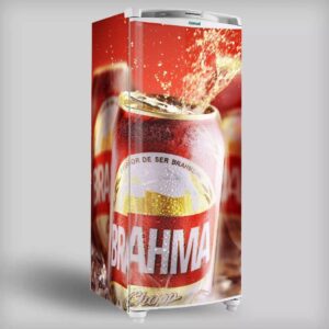 Adesivo de Geladeira Cervejas, Refri e Whisky