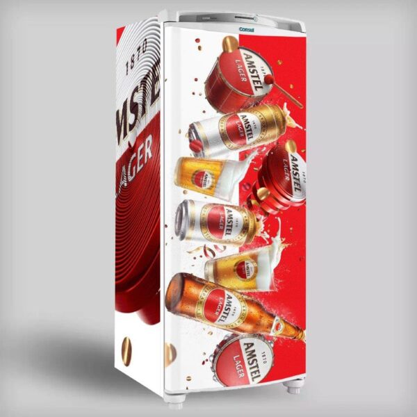 Adesivo de Geladeira Cervejas, Refri e Whisky