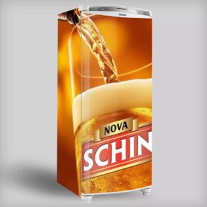 Adesivo de Geladeira Cervejas, Refri e Whisky