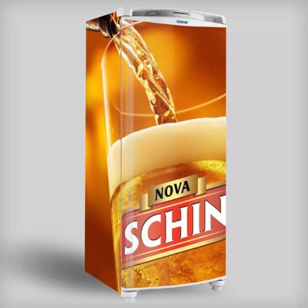 Adesivo de Geladeira Cervejas, Refri e Whisky