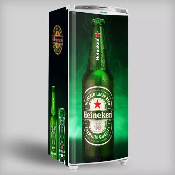 Adesivo de Geladeira Cervejas, Refri e Whisky