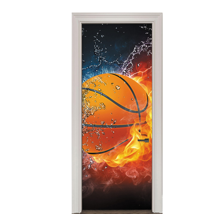 Adesivo de Porta Bola de Basquete