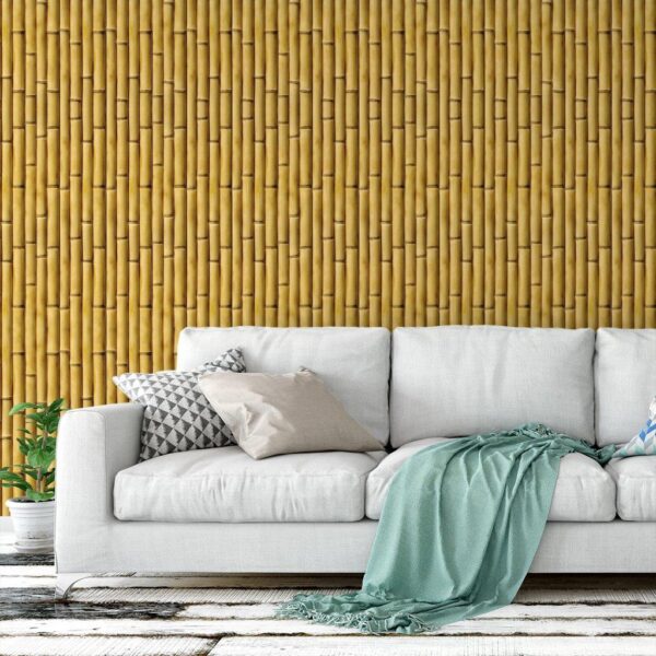 Papel de Parede Textura Bamboo