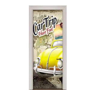 Adesivo de Porta Carro Fusca Trip Cod.1