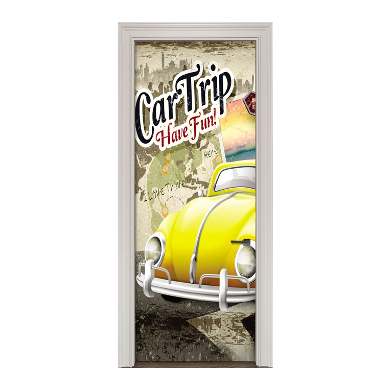 Adesivo de Porta Carro Fusca Trip Cod.1