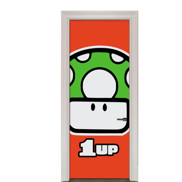 Adesivo de Porta Mario Bros