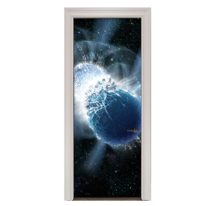Adesivo de Porta Espacial