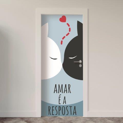 Adesivo de Porta Frases