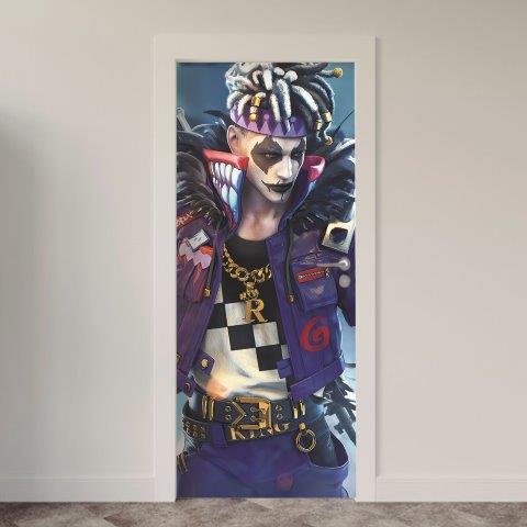 Adesivo de Porta Games