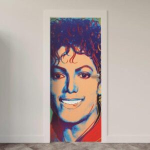 100-7.jpg Adesivo de Porta Michael Jackson
