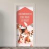 Adesivo de Porta Animais Arte